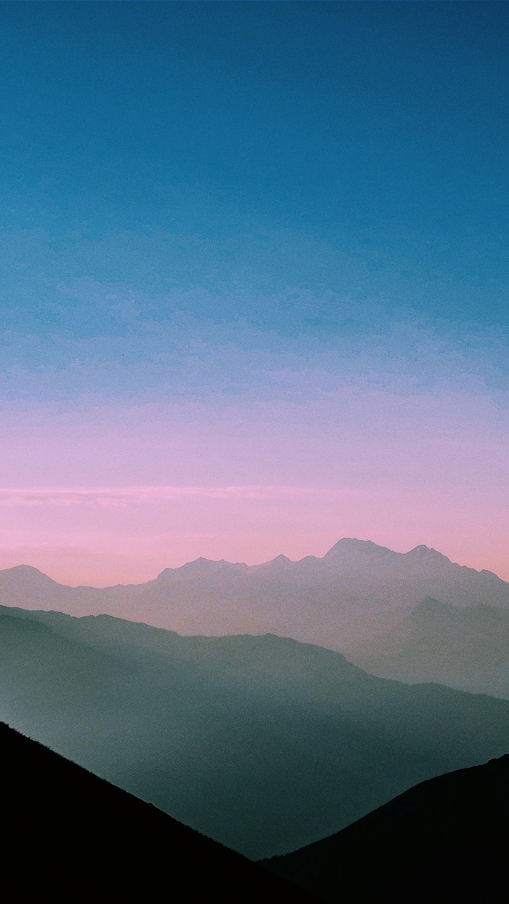 CBD for Stress - Calming mountains